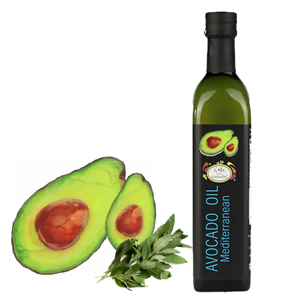 Cate de mi Corazón Aceite comestible de Aguacate Mediterráneo