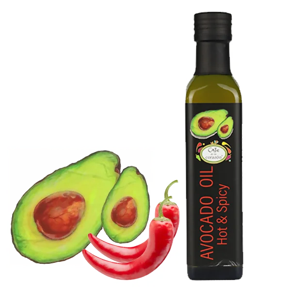 Cate de mi Corazón Aceite Comestible de Aguacate Picante